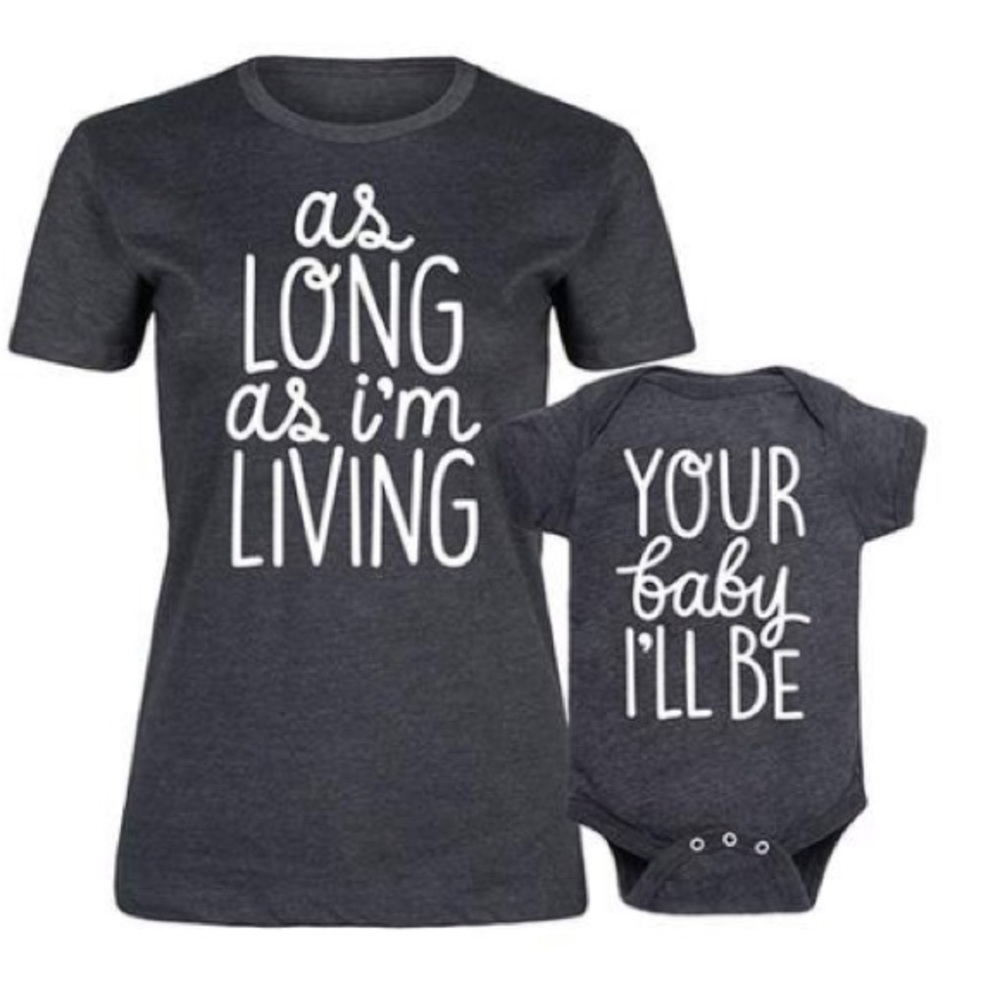 Mom XL Shirt baby 6 mo onesies
